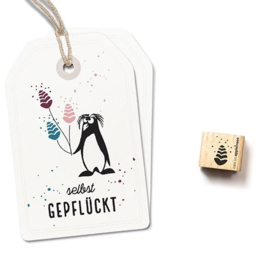 Mini stempel grasspriet bloem