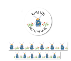 Washitape 'Windmolens'