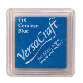 Stempelkussen Versacraft | BLAUW | Cerulean Blue