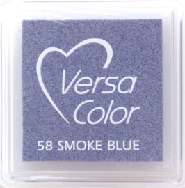 Versacolor smoke blue blauw stempelkussen 58
