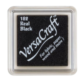 Stempelkussen Versacraft | ZWART | Real Black