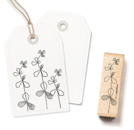 Stempel modern gras groot