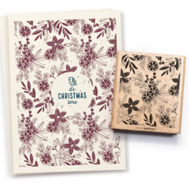 Achtergrond kerstpatroon