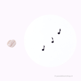 Mini stempeltje S | Muzieknootje