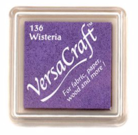 Wisteria versacraft paars stempelkussen 136