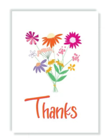 Ansichtkaart 'Thanks'