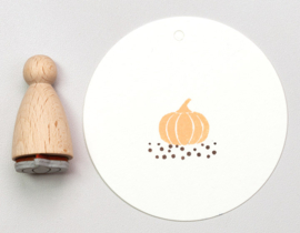 Stempel groot pompoen