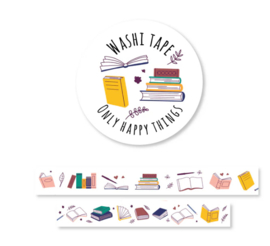 Washitape 'Booklover'