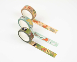 Washi tape noordpool dieren / winter