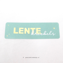 Sluitsticker Lente kriebels  (10 stuks)