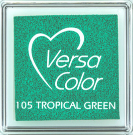 Versacolor |  105 TROPICAL GREEN  | Groen stempelkussen