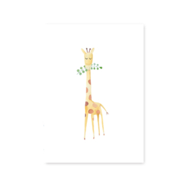 Ansichtkaart Giraffe