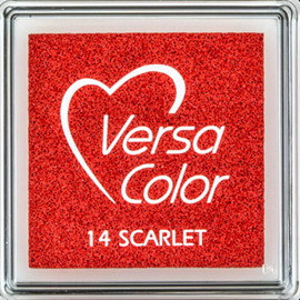 Versacolor |  14 SCARLET  | Rood stempelkussen