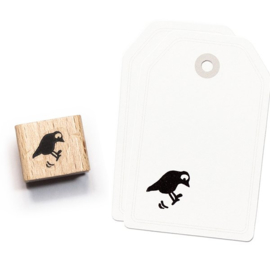 Stempel vogel Fred hupt