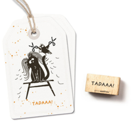 Tekststempel 'Tadaaa!'
