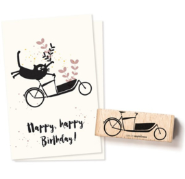 Stempel bakfiets