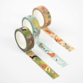 Washi tape noordpool dieren / winter