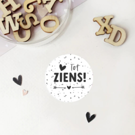 Sluitsticker 'Tot ziens'