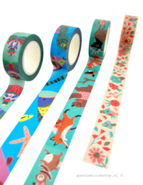 Washi tape Koninklijke dieren | Marijke Buurlage