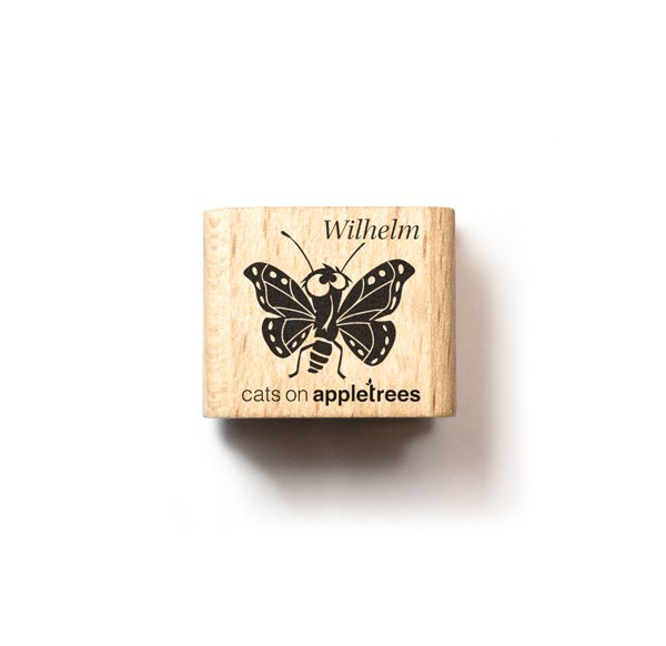 Klein stempeltje vlindertje Wilhelm