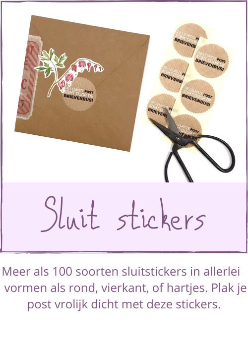 Ronde sluitstickers webshop