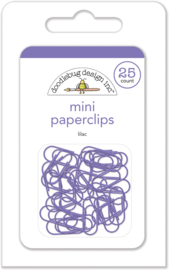 Lilac Mini Paperclips - Unit of 3