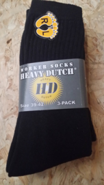 Heavy Dutch werksokken 3 pack