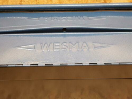 Wesma gereedschapskist kist metaal 53,5x19,5x16cm nieuw