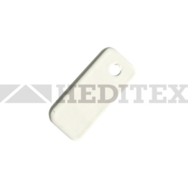 Metalen verzwaring wit 13 gram