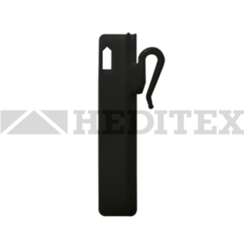 Innaaihaak 75mm zwart