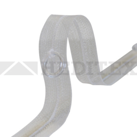 Ringetjesband transparant 20mm