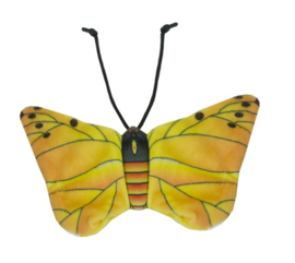 Gele vlinder kattenkruid