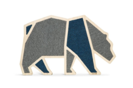 Houten krabplank blue bear