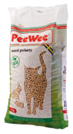 PeeWee houtkorrels (9kg)