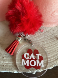 Sleutelhanger cat mom