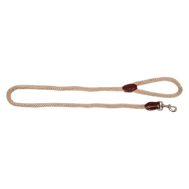 Walkabout Leiband met karabijnhaak beige