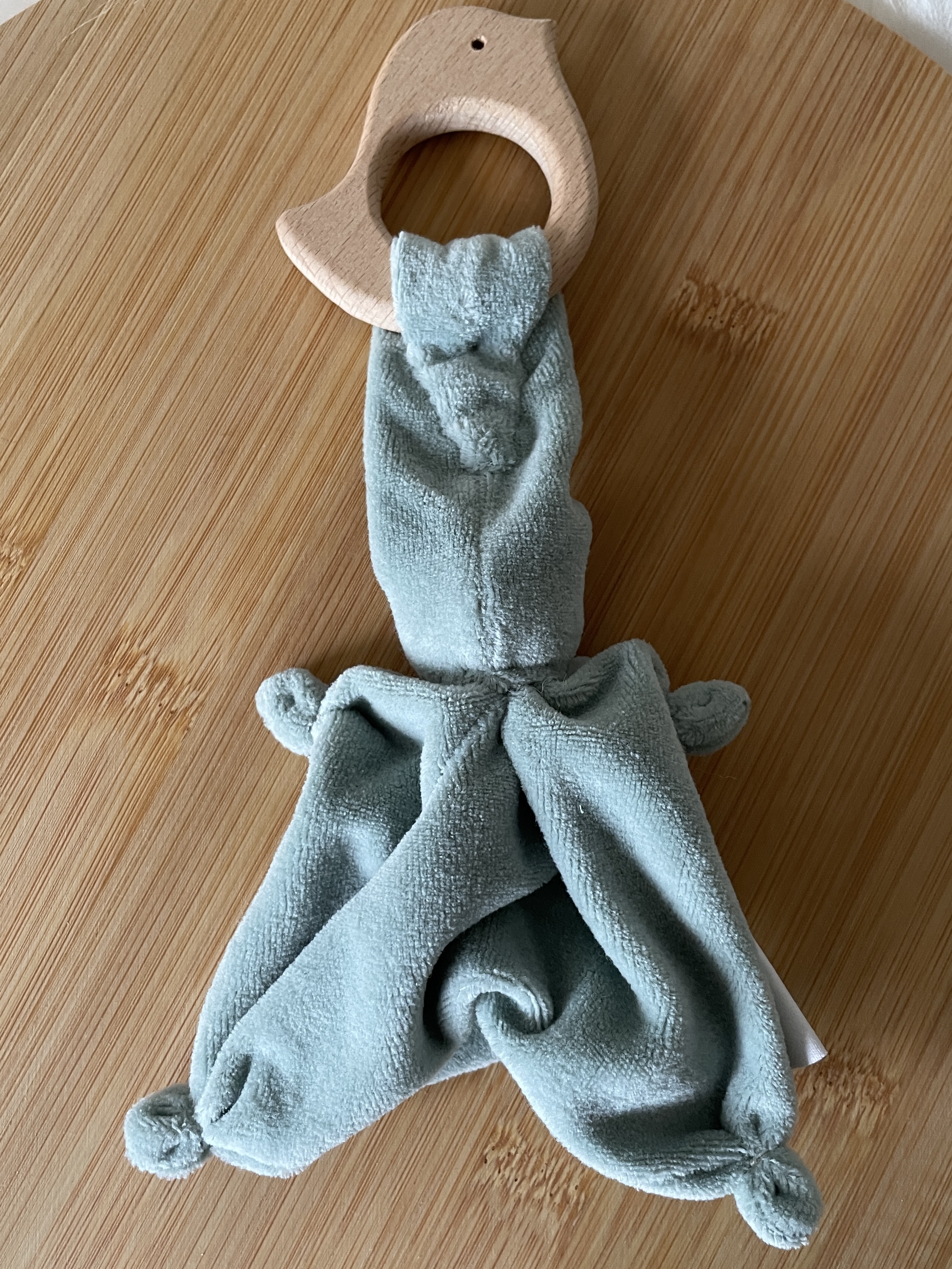 Bijtring oud groen vogel