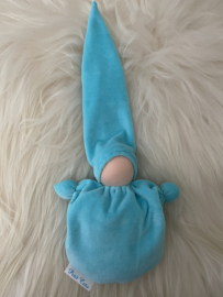 Wiegepopje - licht turquoise