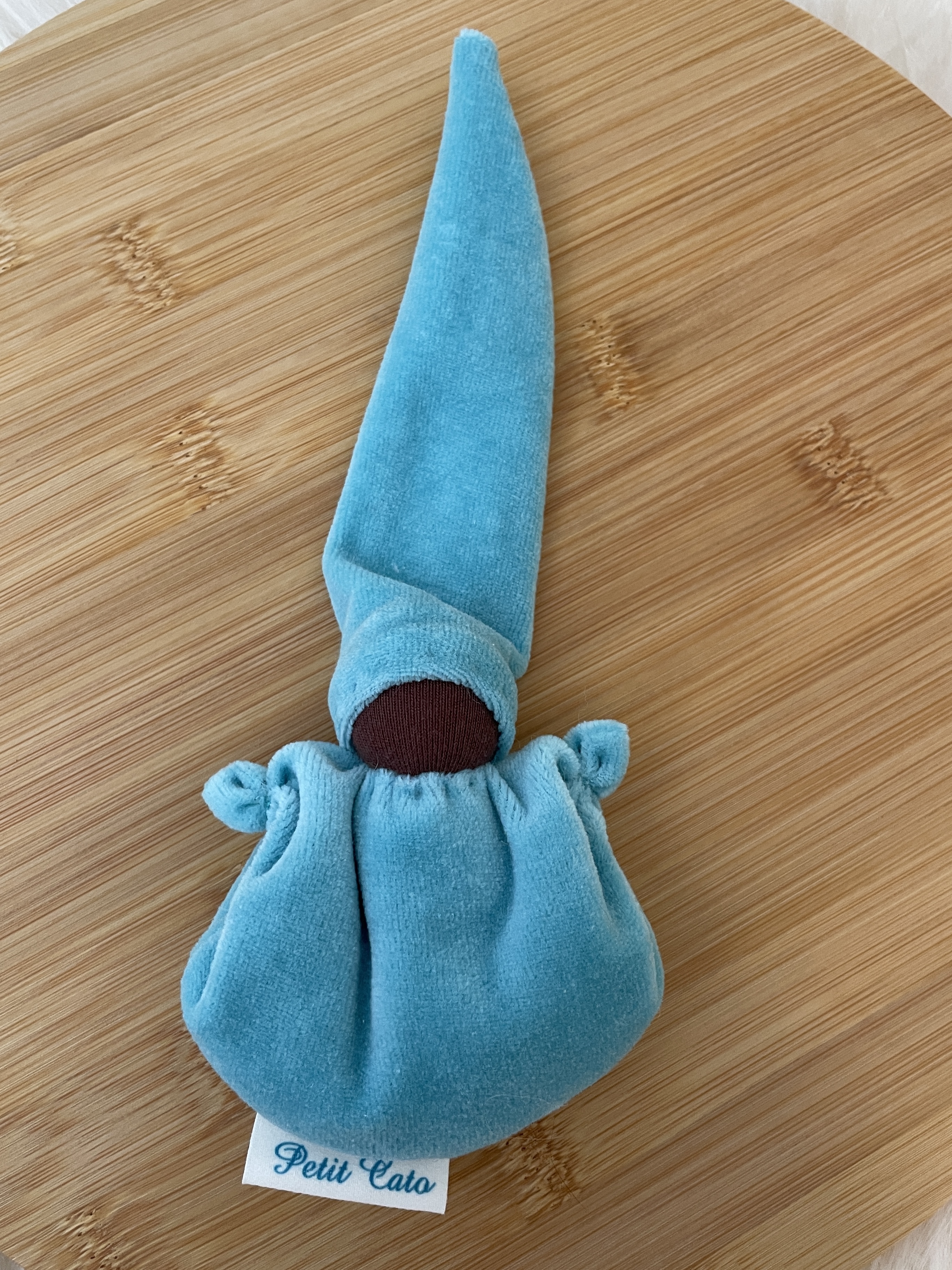 Petit Catootje - Wiege Puppe - altgrün