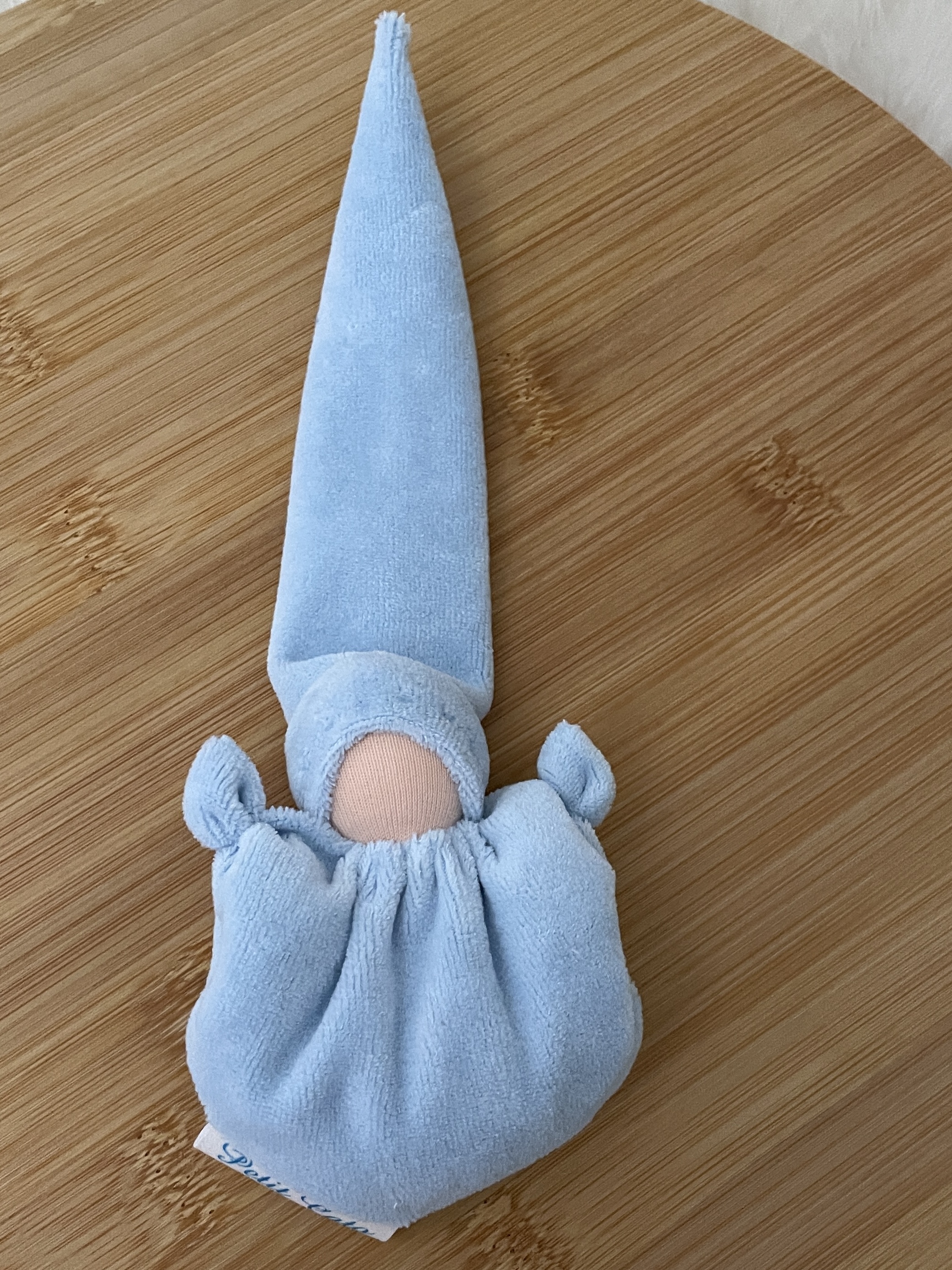 Petit Catootje - Krippenpuppe - zartes Blau