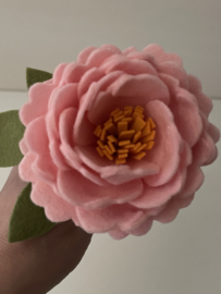 Rose fairytale felt soft pink