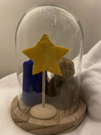 Christmas bell jar