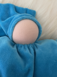 Wiegepopje - hemels blauw