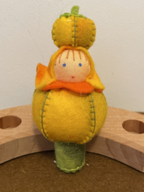 Annual ring cutter pumpkin doll