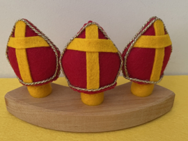 Jaarringsteker mijter Sinterklaas