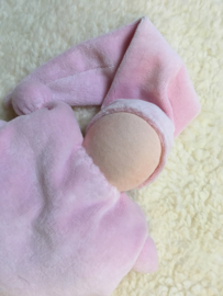 Cradle doll - soft pink