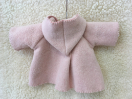 Jacket organic fleece pink