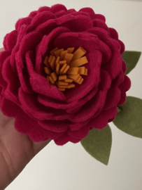 Rose fairytale felt soft pink