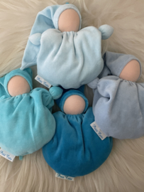 Wiegepopje - licht turquoise