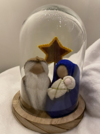 Christmas bell jar